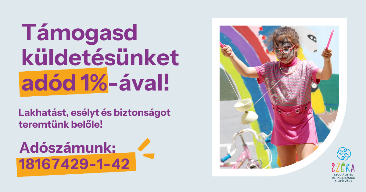 Adó %- felajánlásával kapcsolatos információk