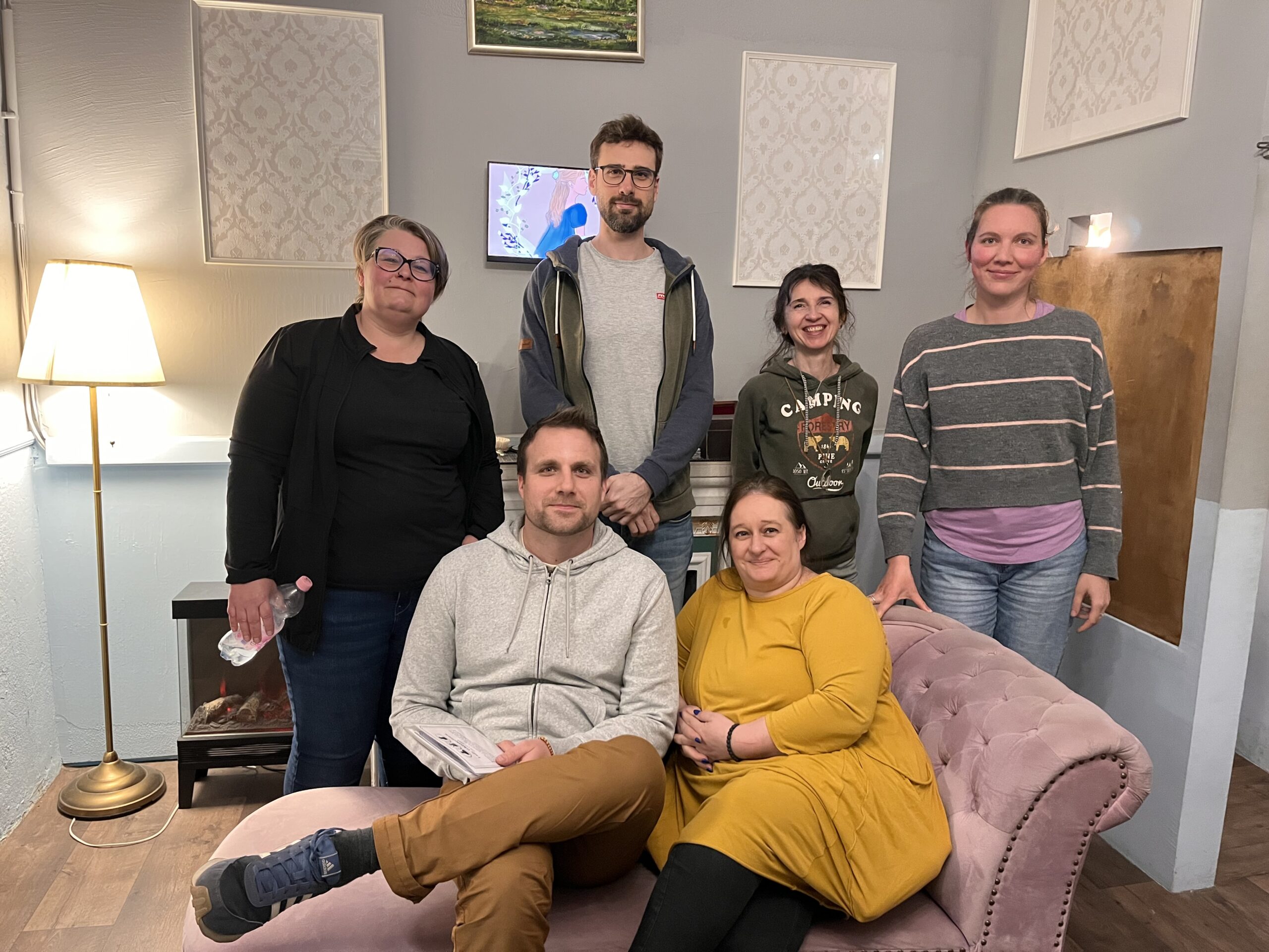 Önkénteskoordinátorok és adományszervezők csapatépítőn 2026-ban.