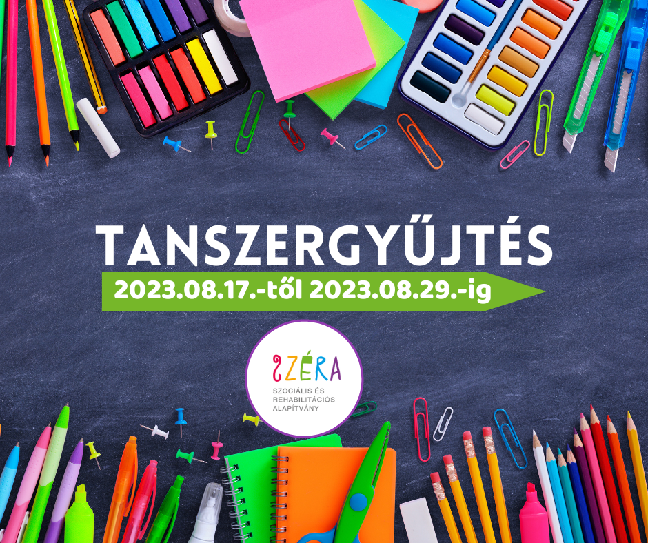 Tanszergyűjtés 2023